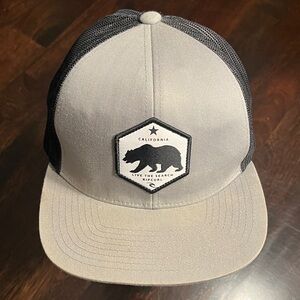 Rip Curl California Bear Patch Flat Bill Trucker Hat